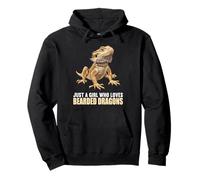 Just a Girl who loves Bearded Dragons. Bearded Dragon Pullover Hoodie