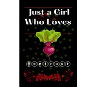 Just a girl Who Loves Beetroot: A Blank Lined Notebook Gift for Birthday, Valentine's Day, Christmas Day and Travel’s Day. Gift for the best Beetroot Lovers.