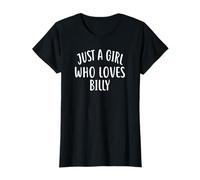 Just A Girl who Loves Billy T-Shirt Cute Billy T-Shirt
