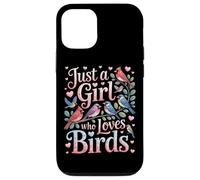 Just A Girl Who Loves Birds Bird Lover Backyard Nature Case for iPhone 12/12 Pro