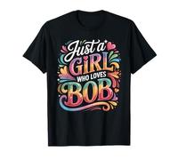 Just A Girl who Loves BOB T-Shirt Cute BOB T-Shirt