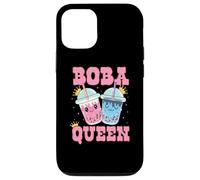 Just A Girl Who Loves Bubble Tea Boba Queen Boba Tea Case for iPhone 12/12 Pro