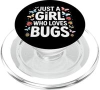 Just A Girl Who Loves Bugs Bug Explorer Nature PopSockets PopGrip for MagSafe