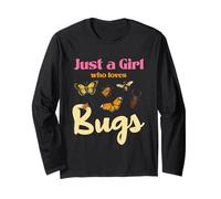 Just A Girl Who Loves Bugs Nature Insect Long Sleeve T-Shirt