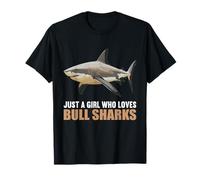 Just a Girl who loves Bull Sharks Bull Shark T-Shirt