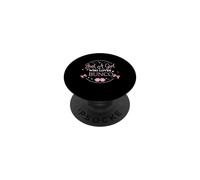 Just A Girl Who Loves Bunco Funny Bunco Player Design PopSockets Adhesive PopGrip