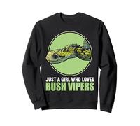 Just a Girl who loves Bush Vipers. Bush Viper Sweatshirt