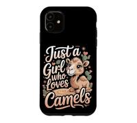 Just A Girl Who Loves Camels Camel Lover Case for iPhone 11