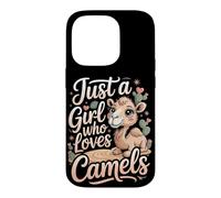 Just A Girl Who Loves Camels Camel Lover Case for iPhone 14 Pro