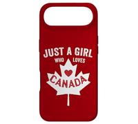 Just a Girl Who Loves Canada Day Dominion Day Maple Leaf Case for iPhone Air