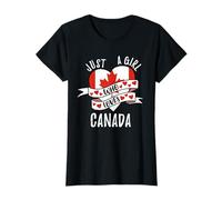 Just A Girl Who Loves Canada T-Shirt