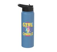 Just A Girl Who Loves Candle Making Stainless Steel Insulated Water Bottle