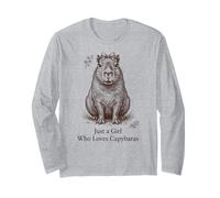 Just A Girl Who Loves Capybaras Long Sleeve T-Shirt