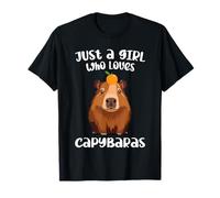 Just a Girl who loves Capybaras T-Shirt