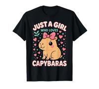 Just A Girl Who Loves Capybaras T-Shirt