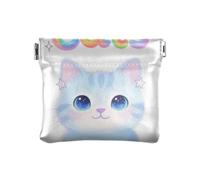 Just A Girl Who Loves Cats Fashion Women Leather Cash Wallet Cute Cosmetic Bags for Purse for Men Women Travel guarda monedas para carro