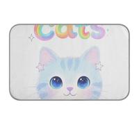 Just A Girl Who Loves Cats Summer dog cooling mats Self Cooling 38" x 23" cooling pads or mats for puppy indoors cute camas frias para perros M