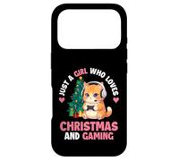 Just A Girl Who Loves Christmas And Gaming - Xmas Gamer Case for iPhone 17 Pro