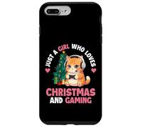 Just A Girl Who Loves Christmas And Gaming - Xmas Gamer Case for iPhone 7 Plus/8 Plus