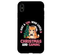 Just A Girl Who Loves Christmas And Gaming - Xmas Gamer Case for iPhone XS Max