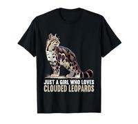 Just a Girl who loves Clouded Leopards Clouded Leopard T-Shirt