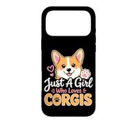 Just A Girl Who Loves Corgis Welsh Corgi Mom Case for iPhone 17 Pro Max
