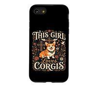 Just A Girl Who Loves Corgis Welsh Corgi Mom Case for iPhone SE (2020) / 7/8