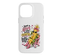 Just a Girl Who Loves Corn the Long Way Funny Women's Case for iPhone 14 Pro Max
