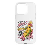 Just a Girl Who Loves Corn the Long Way Funny Women's Case for iPhone 15 Pro Max