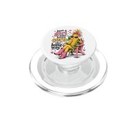 Just a Girl Who Loves Corn the Long Way Funny Women's PopSockets PopGrip for MagSafe