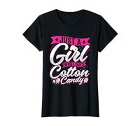 Just A Girl Who Loves Cotton Candy T-Shirt