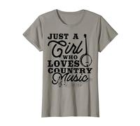 Just A Girl Who Loves Country Music T-Shirt