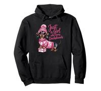 Just A Girl Who Loves Dachshunds Pullover Hoodie
