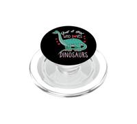 Just A Girl Who Loves Dinosaurs PopSockets PopGrip for MagSafe