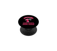 Just A Girl Who Loves Disc Golf Funny Disc Golfer Design PopSockets Adhesive PopGrip