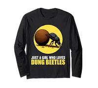 Just a Girl who Loves Dung Beetles Dung Beetle Long Sleeve T-Shirt