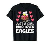 Just A Girl Who Loves Eagles T-Shirt