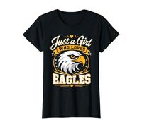 Just A Girl Who Loves Eagles T-Shirt