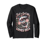 Just a Girl Who Loves Eels Moray Long Sleeve T-Shirt