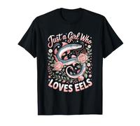Just a Girl Who Loves Eels Moray T-Shirt