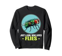 Just a Girl who loves Flies Fly Sweatshirt