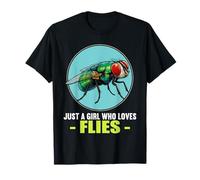 Just a Girl who loves Flies Fly T-Shirt
