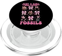 Just A Girl Who Loves Fossils Fossil Hunting Fossil Hunter PopSockets PopGrip for MagSafe