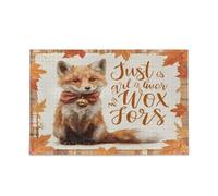 Just A Girl Who Loves Fox Puzzles for Adults Impossible Difficult Challenging Family Puzzle 500 Piecing