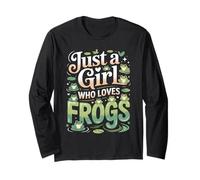 Just A Girl Who Loves Frogs Long Sleeve T-Shirt