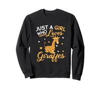 Just A Girl Who Loves Giraffes Sweatshirt