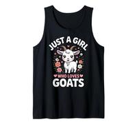 Just a Girl Who Loves Goats Tank Top