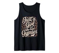 Just A Girl Who Loves Gypsies Gypsy Vanner Tinker Horse Tank Top