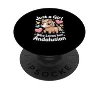 Just a Girl Who Loves her Andalusian PopSockets Adhesive PopGrip