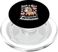 Just a Girl Who Loves her Andalusian PopSockets PopGrip for MagSafe